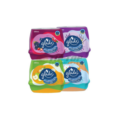 Glade Scented Gel Wild Berries/Lavender/Apple/Ocean Escape 165gr