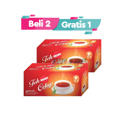 Sosro Teh Celup Black Tea 25x2gr