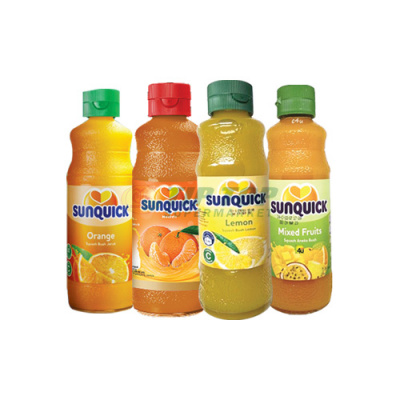 Sunquick Orange/Jeruk Mandarin/Lemon/Mixed Fruits 300ml