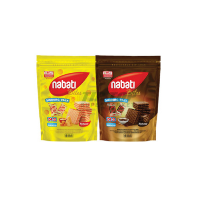 Nabati Wafer Bites Richeese/Richoco Sharing Pack Pouch 210gr