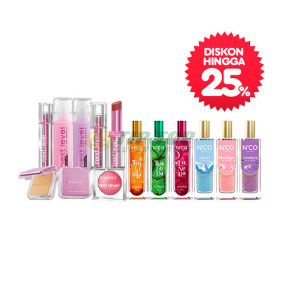 Hanasui Aneka Produk Perawatan dan Kecantikan/NCO Aneka Parfum Varian Tertentu