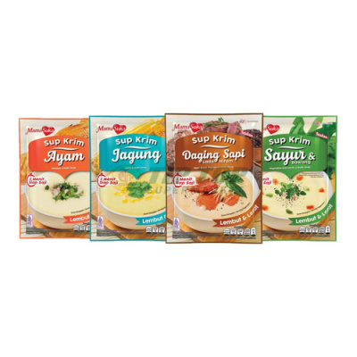 Mama Suka Sup Krim Ayam/Jagung/Daging Sapi Lada Hitam/Sayur dan Bawang 55gr