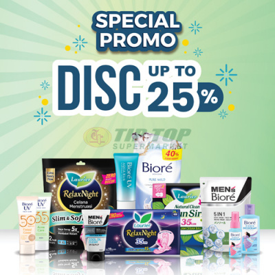 Biore/Laurier Aneka Produk Perawatan Tubuh *Varian Tertentu