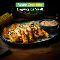 Resep Corn Ribs  (Jagung Iga Viral)