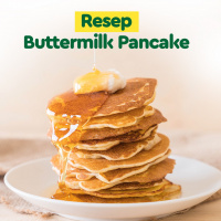 Resep Buttermilk Pancake