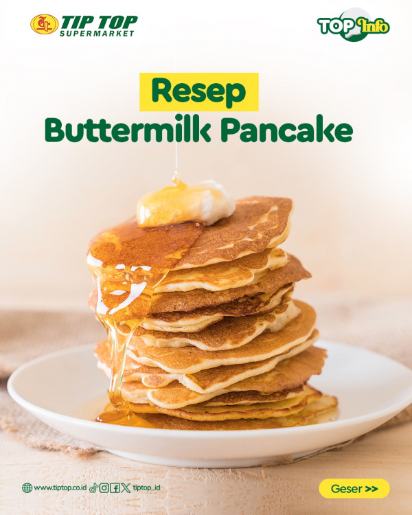 Resep Buttermilk Pancake