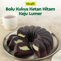 Bolu Kukus Ketan Hitam Keju Lumer